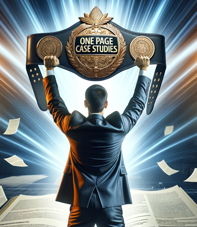 One Page Case Studies
