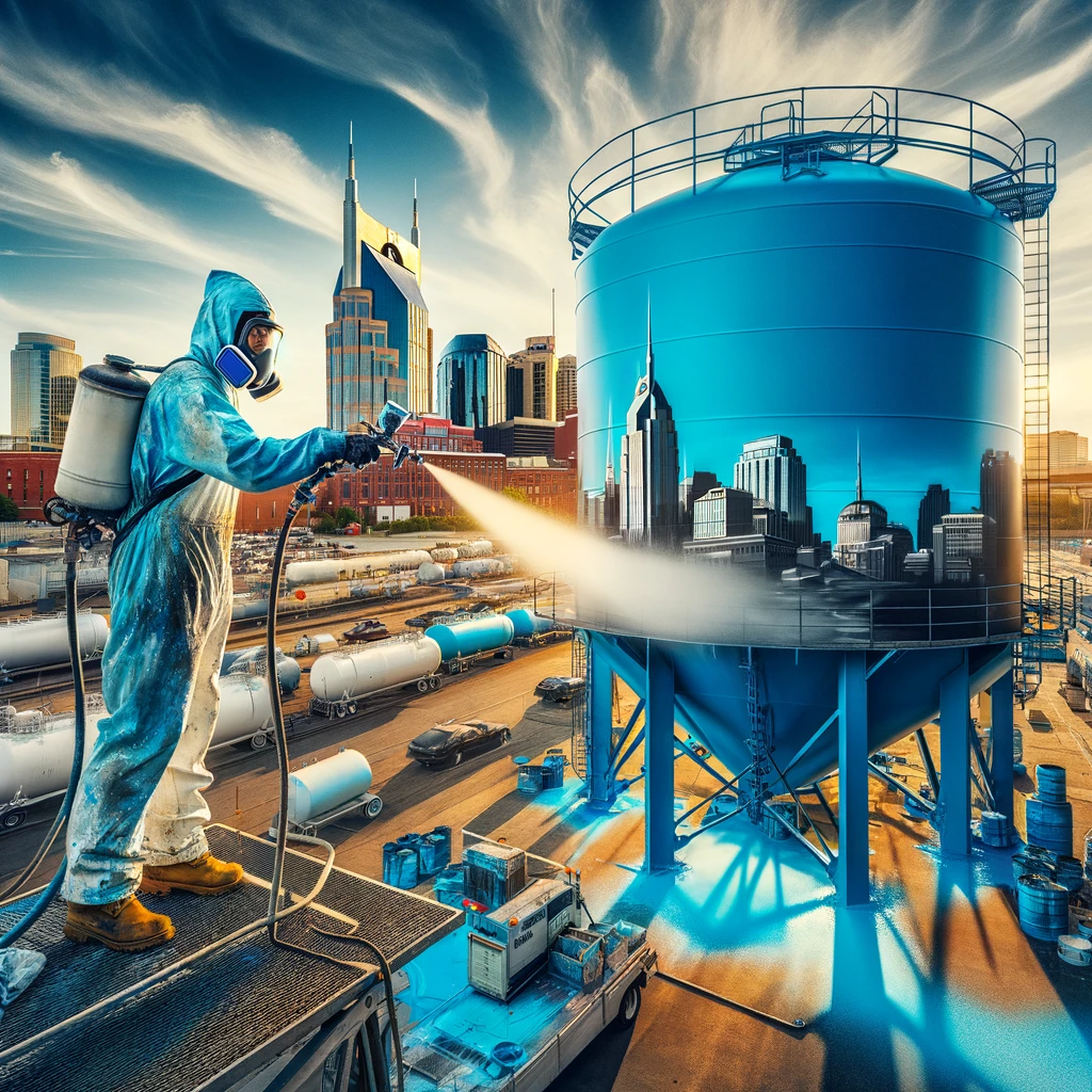 metal tank painting nashville tn