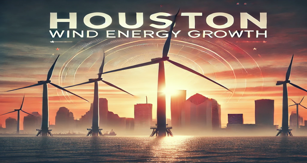 houston wind energy company growth