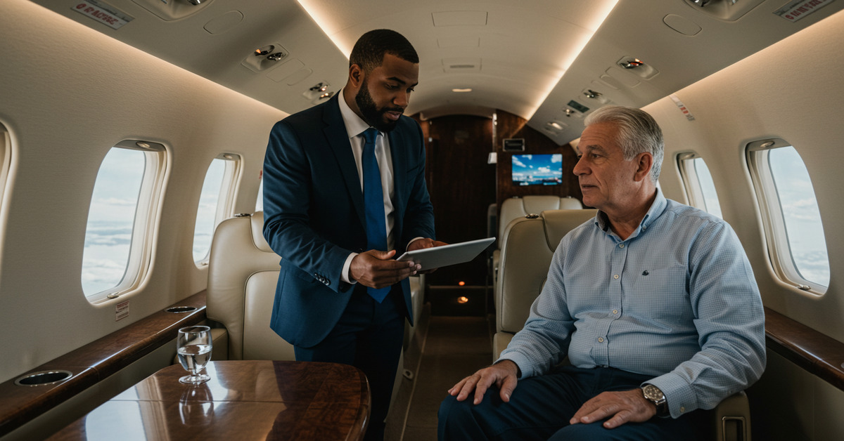 how to get private jet clients in dallas